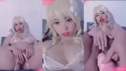 AURI Usagi Lumine Cosplayer Trakteer Premium Video by PornOne