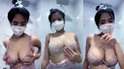 DMX Aulmii Yogurt Live Mandi Basah2an Video by FapHouse