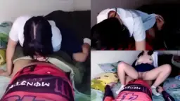 Punya Adik Daun Masih Muda Pulang S3k0lah ML Video by PornOne