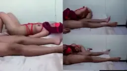 Sepongan Tante Jilbab BDSM Tangan Diikat Video by BebasIndo