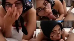 Sepongan Hijab Emang Luar Biasa Video by BOKEPSIN