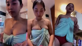 Live Cybel Pascol Doain Handuknya Merosot Video by PornTrex