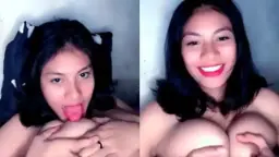 Ayang Jilat Nenen Sambil Remas Desah Manja Video by TubeV