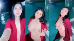 Miya Live di Kolam Renang Video by NoBokep