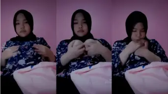 Viral Hijab Tiktokers Toket Super Jumbo Video by Kompoz