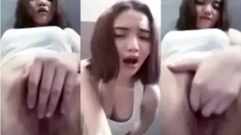 Cewe Bondol Binal Omek Tiga Jari Video by KingBokep