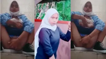 Viral Daun Masih Muda SM_P Tiktoker Hijab Part3 Video by BOKEPSIN