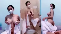 Molly Toket Bulat Lepas Handuk Mango Live Video by AVTub