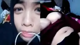 ABG Cantik Hijab Toket Gede OMETV Video by SpankBang